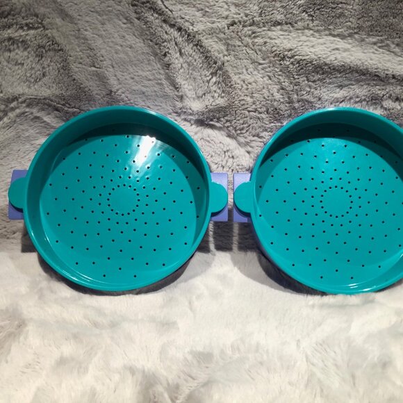 Tupperware 3-pc Microwave Micro steamer Rice Vegetables Cooker - Picture 9 of 10